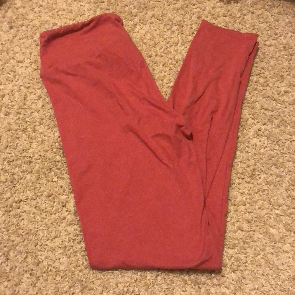2 for $20... LuLa Roe Leggings Red